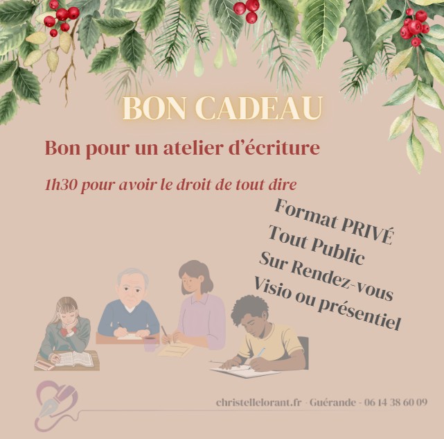 Atelier d'écriture privé